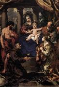 Pietro da Cortona, Virgin and Child with Saints